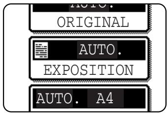 SHARP AR-M451 - Placez les originaux dans le chargeur de documents et seLECTIONnez les réglages pour la résolution et l'exposition. - 1