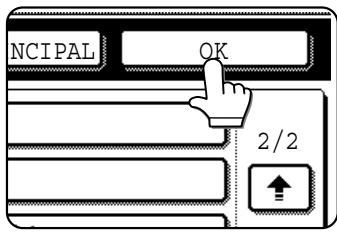 SHARP AR-M451 - Appuyez sur la touche [OK]. - 1