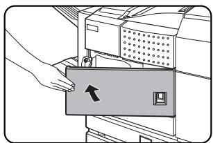 SHARP AR-M451 - Nettoyage du chargeur principal du tambour photoconducteur - 4