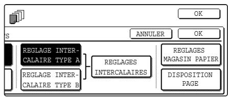 SHARP AR-M451 - ■ Procedure d'insertion d'intercalaires - 6