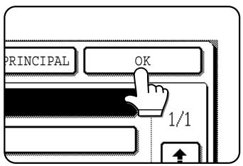 SHARP AR-M451 - Appuyez sur la touche [OK]. - 1