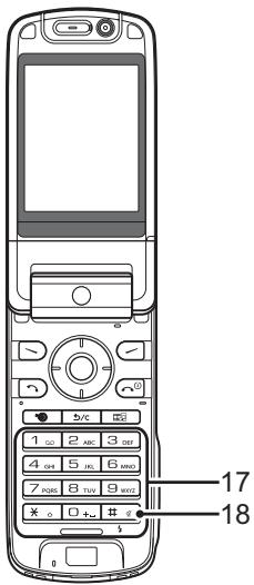 SHARP V902SH - #/Flash Light Key: - 2
