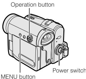 SHARP VL-Z100S - Setting the Date and Time - 1