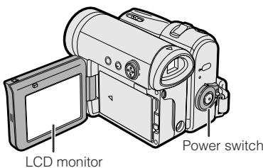 SHARP VL-Z100S - Using the LCD Monitor - 1