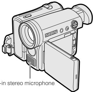 SHARP VL-Z3S - Microphone for Audio Dubbing - 1