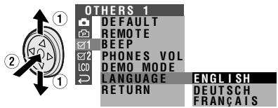 SHARP VL-Z3S - Available modes: - 2