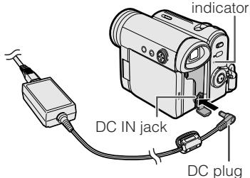 SHARP VL-Z3S - Charging the Battery Pack - 3
