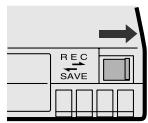 SHARP VL-Z3S - To protect recordings against accidental erasure - 2