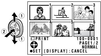 SHARP VL-Z3S - Assigning Print Order to an Image - 2