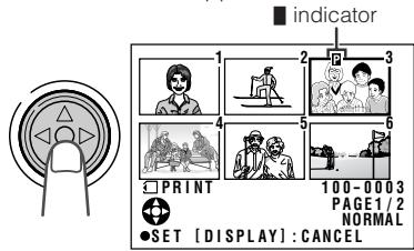 SHARP VL-Z3S - Assigning Print Order to an Image - 5