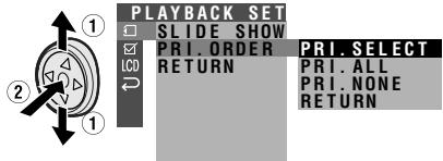 SHARP VL-Z3S - Assigning Print Order to an Image - 1