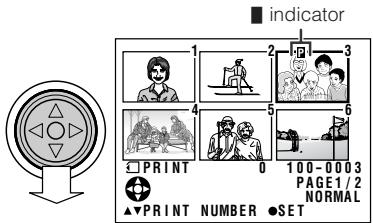 SHARP VL-Z3S - To cancel the print order for an image - 1