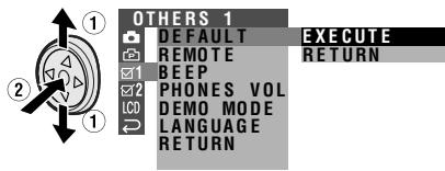 SHARP VL-Z3S - Available modes: - 1