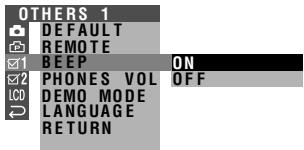 SHARP VL-Z3S - Available modes: - 2
