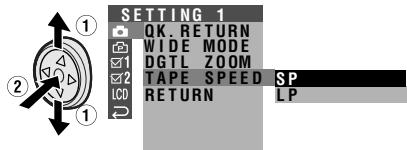 SHARP VLZ300S - Recording in LP (Long Play Recording) Mode - 1