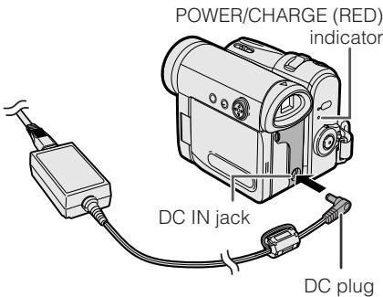 SHARP VLZ300S - Charging the Battery Pack - 2