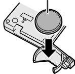 SHARP VLZ300S - Installing the Battery to Remote Control (Not supplied) - 2