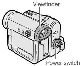 SHARP VLZ300S - Using the Viewfinder - 1