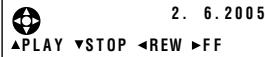 SHARP VLZ300S - Selecting the Date and Time of Recording Display - 2