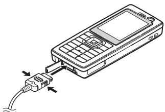 SHARP 550SH - Using the Charger - 1