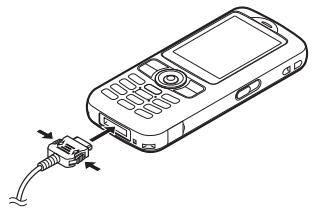 SHARP GX15 - Using the Charger - 1