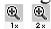 SHARP GX25 - Using the Zoom Function - 1