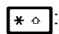 SHARP GX29 - Table of Characters - 1