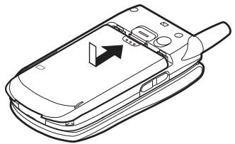 SHARP GX30 - Insertion de la carte SIM et de la batterie - 4