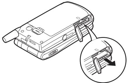 SHARP GX30 - Retrait de la carte mémoire - 1