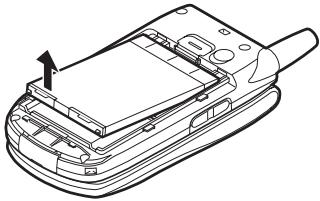 SHARP GX30 - Retrait de la carte SIM et de la batterie - 2