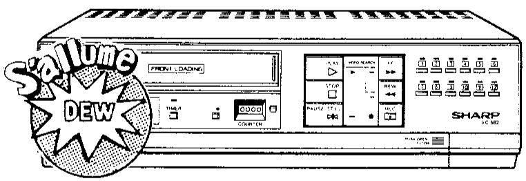 SHARP VC-582N/S - Voyant de condensation - 2