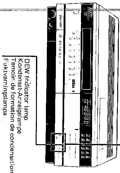 SHARP VC-7700S - Indicateur de condensat de l'humidité ambiente - 1