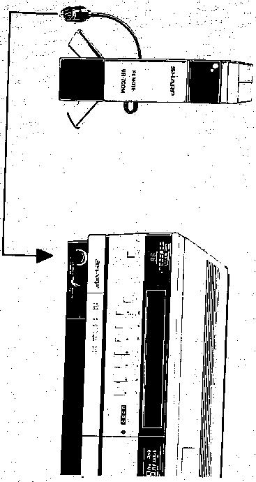 SHARP VC-7700S - Emploi du bloc de télécommande - 2