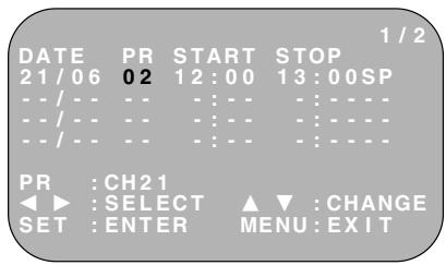 SHARP VC-FH30FPM - NOTE: - 1