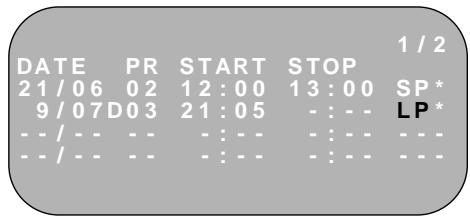SHARP VC-MH71SM - HOW TO SET A DELAYED RECORDING - 2