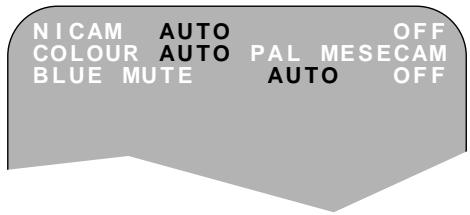 SHARP VC-MH71SM - MODE MENU SCREEN - 1