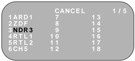 SHARP VC-MH71SM - DELETING CHANNELS - 2