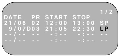 SHARP VC-MH745SM/MH750SM - HOW TO SET A DELAYED RECORDING - 2