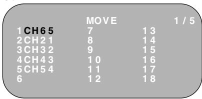 SHARP VC-MH745SM/MH750SM - SORTING THE CHANNELS INTO YOUR PREFERRED ORDER - 3