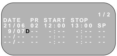 SHARP VC-MH75FPM/MH76FPM - SETTING A RECORDING - 3