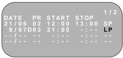 SHARP VC-MH75FPM/MH76FPM - HOW TO SET A DELAYED RECORDING - 2