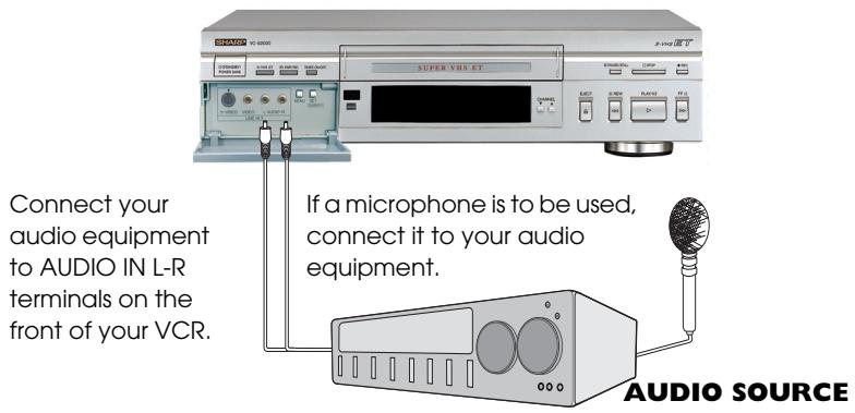 SHARP VC-S2000GM - AUDIO DUBBING - 1