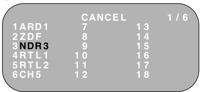 SHARP VC-S2000GM - DELETING CHANNELS - 2