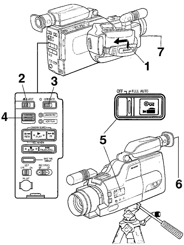 SHARP VL-C7200S - Remarque - 1