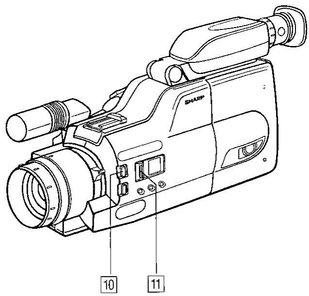 SHARP VL-C7200S - Vue de trois quarts avant - 2