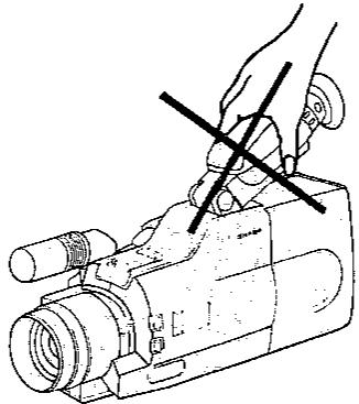 SHARP VL-C7200S - Manipulation du caméscope - 1