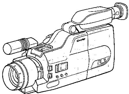 SHARP VL-C7200S - Retrait d'une cassette - 1