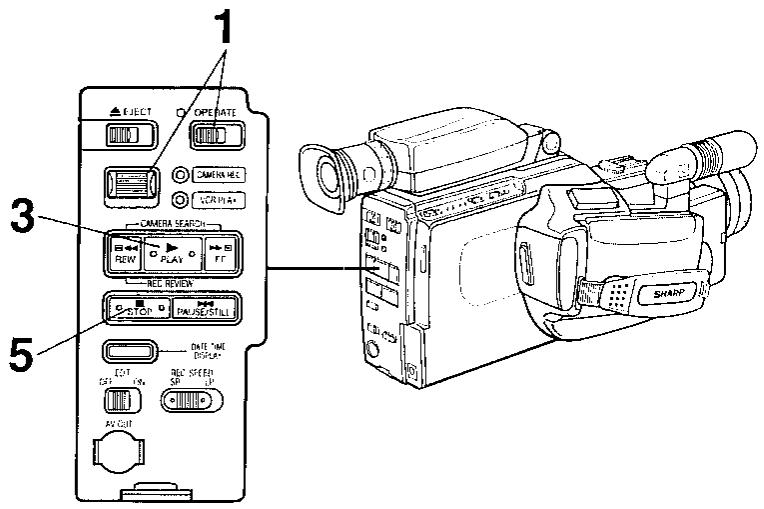 SHARP VL-C7200S - Mémoire du compteur - 1