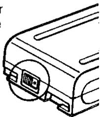 SHARP VL-N1S - Comment utiliser l'interrupteur de la batterie d'alimentation - 1