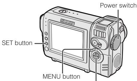 SHARP VL-NZ50S - Using the Menu Screens - 1